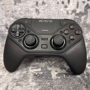 Astro C40 TR Pro Controller PS4 PC GR0004 Blk Excellent Condition Missing Dongle
